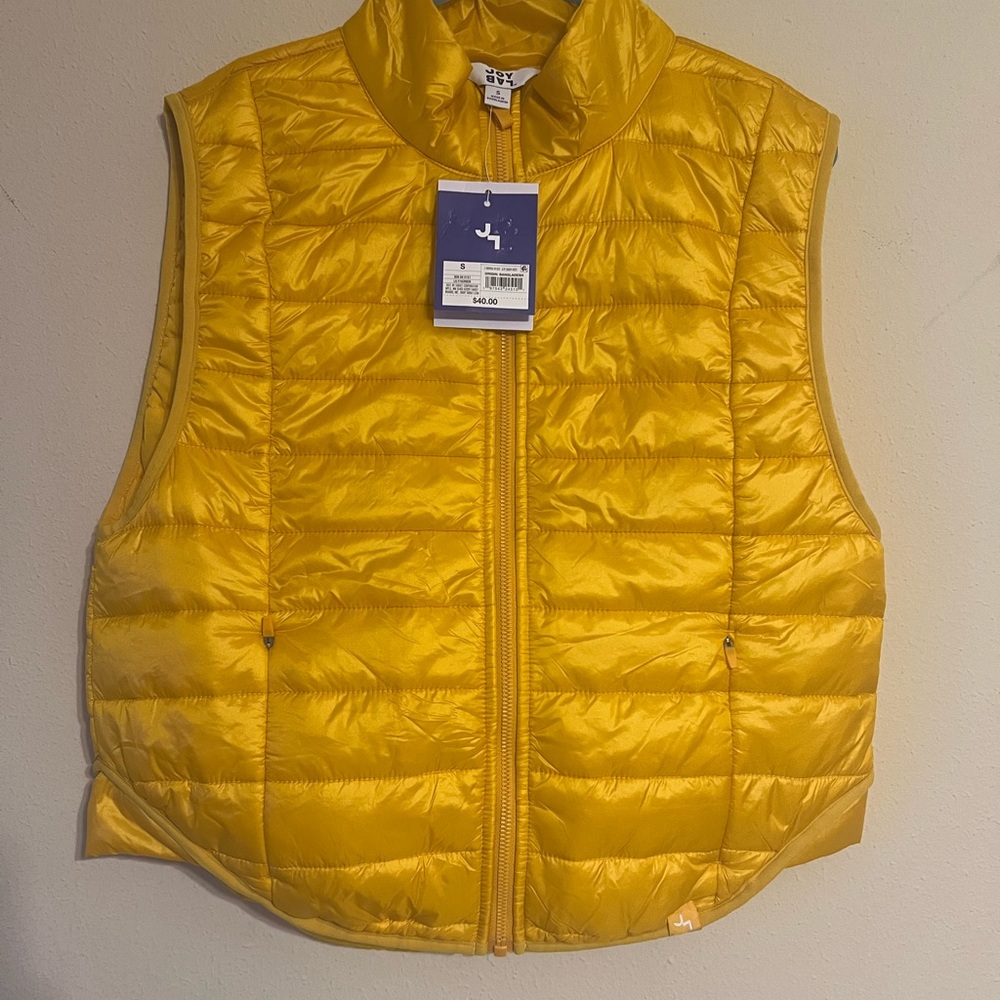 Gold/Yellow Women’s Vest - Picture 2 of 8